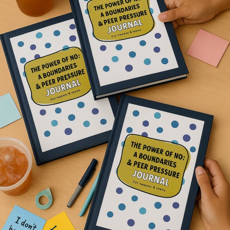 The Power of No: A Boundaries & Peer Pressure Journal - Image 2